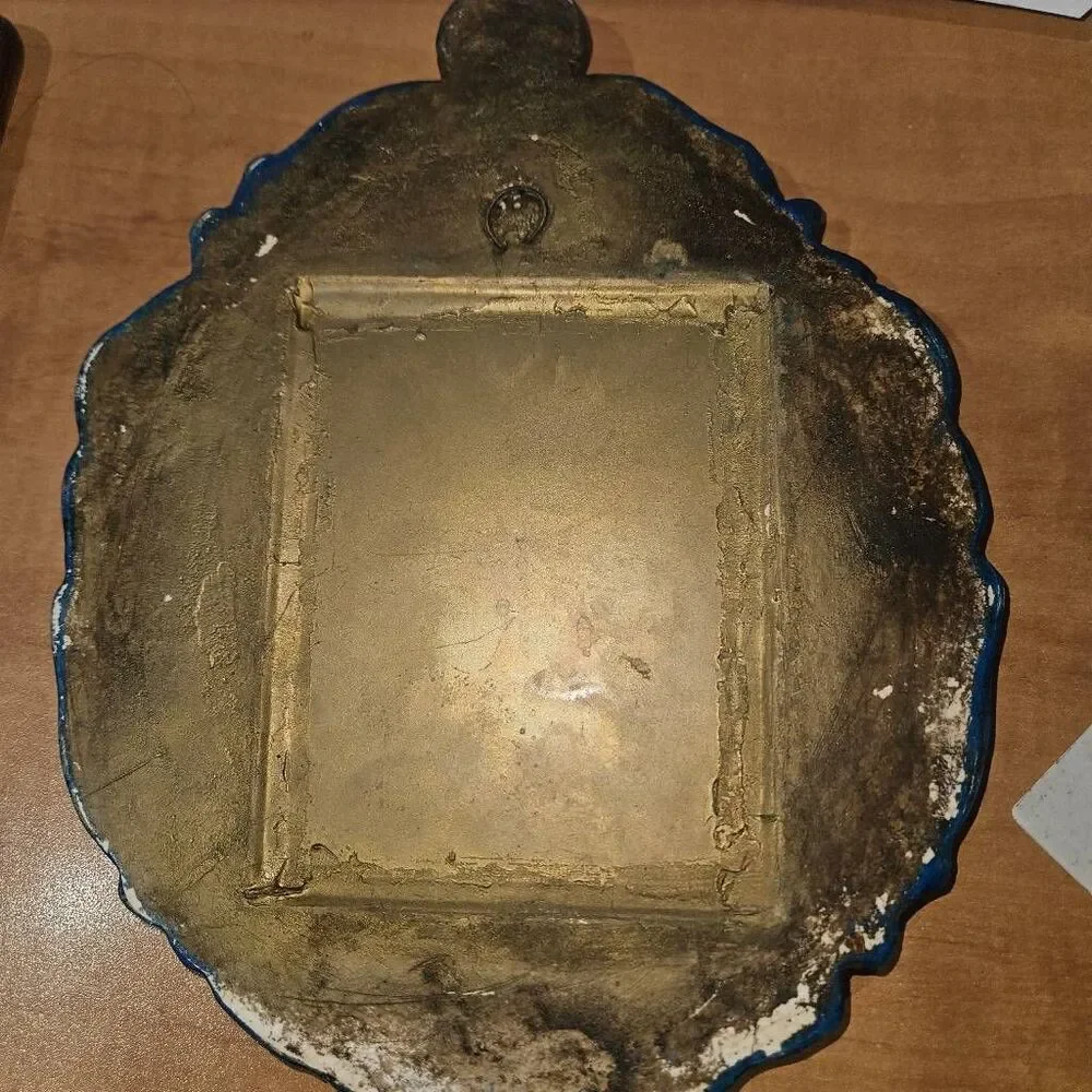 1960s Jaru of California Ceramic Baroque Mirror